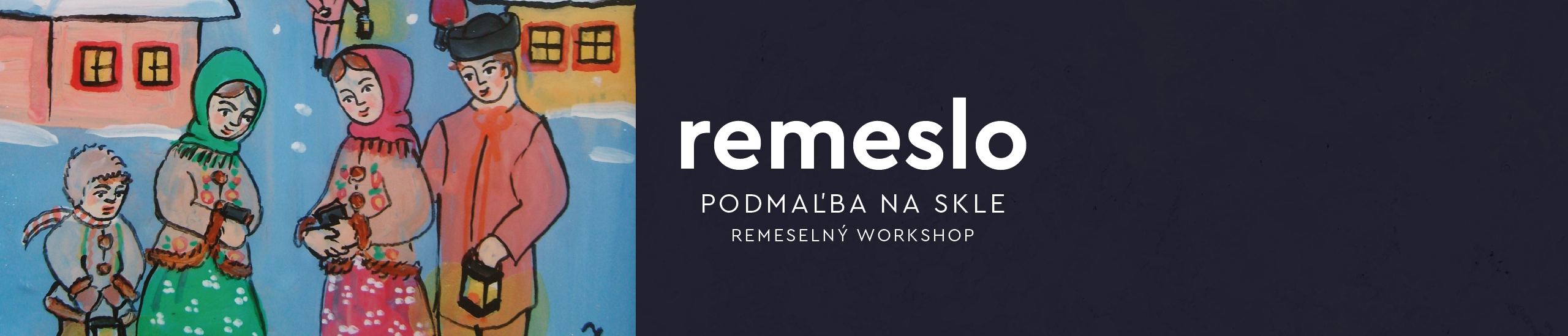 Podmaľba na skle | Remeselný workshop