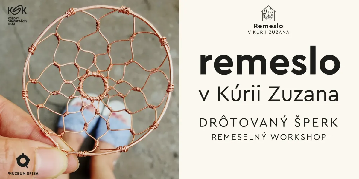 Drôtovaný šperk - remeselný workshop