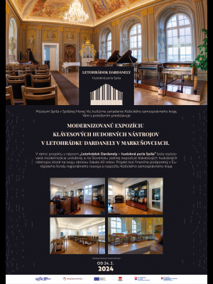 Plagát k otvoreniu expozície. Autor: V. Krempaský