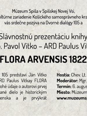 Pozvánka na Dvorné dialógy 105