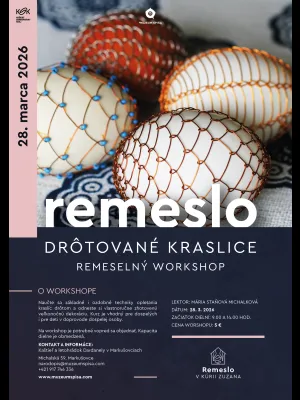 Remeslo v Kúrii Zuzana | Drôtované kraslice 2026