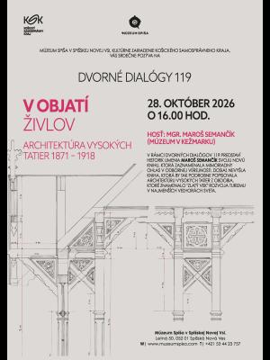 Dvorné dialógy 119 | V objatí živlov. Architektúra Vysokých Tatier 1871 – 1918