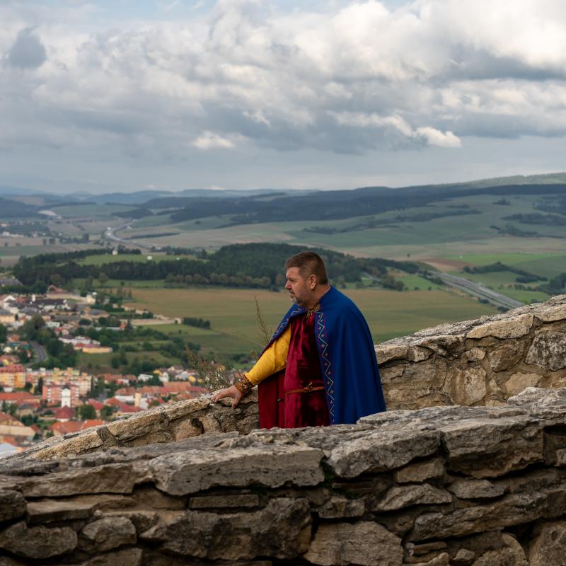 Dokumentačné fotografie z natáčania filmu a videí v rámci projektu Múzeum v pohybe a obraze