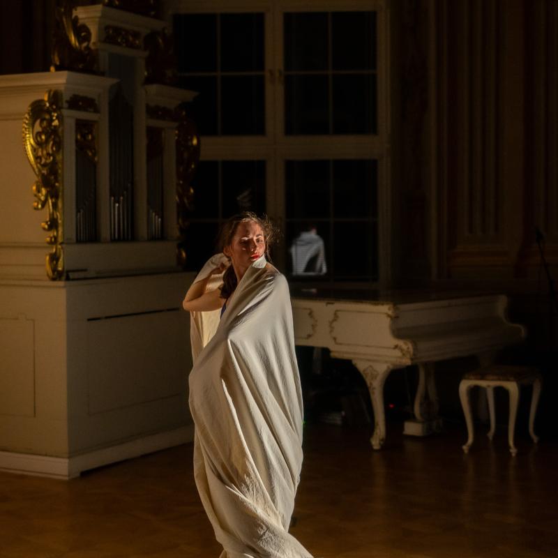 52. ročník MOFIS Hope DOUGHERTY, tanec | Štefan IĽAŠ, organ | autor fotografií Vladimír Krempaský