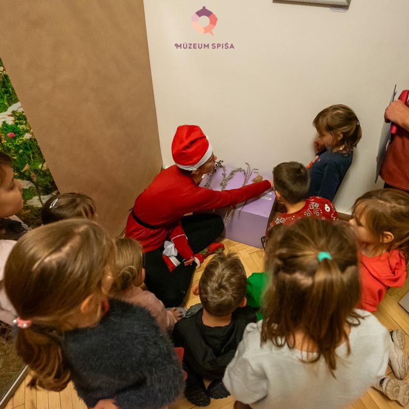 Vianoce s elfom v múzeu