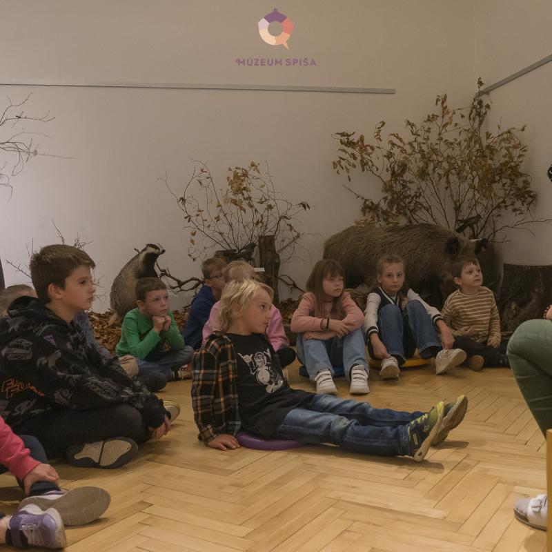 Jesenná hravá príroda 2024 v Múzeu Spiša v Spišskej Novej Vsi