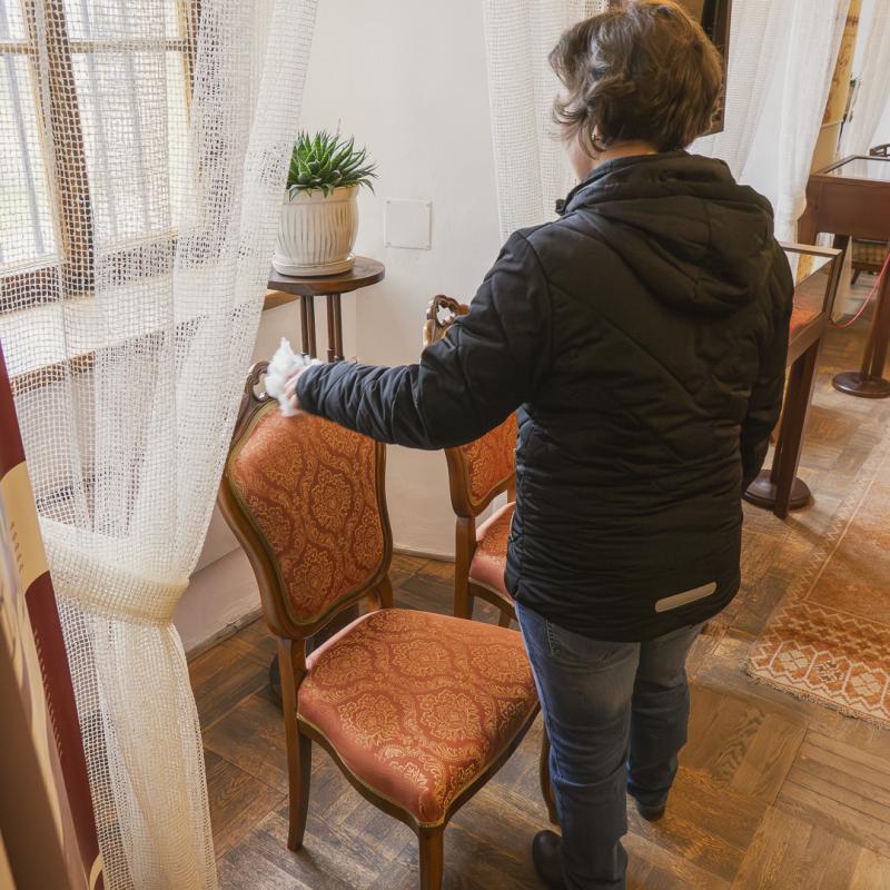 Jarné upratovanie Kaštieľa v Markušovciach 2026